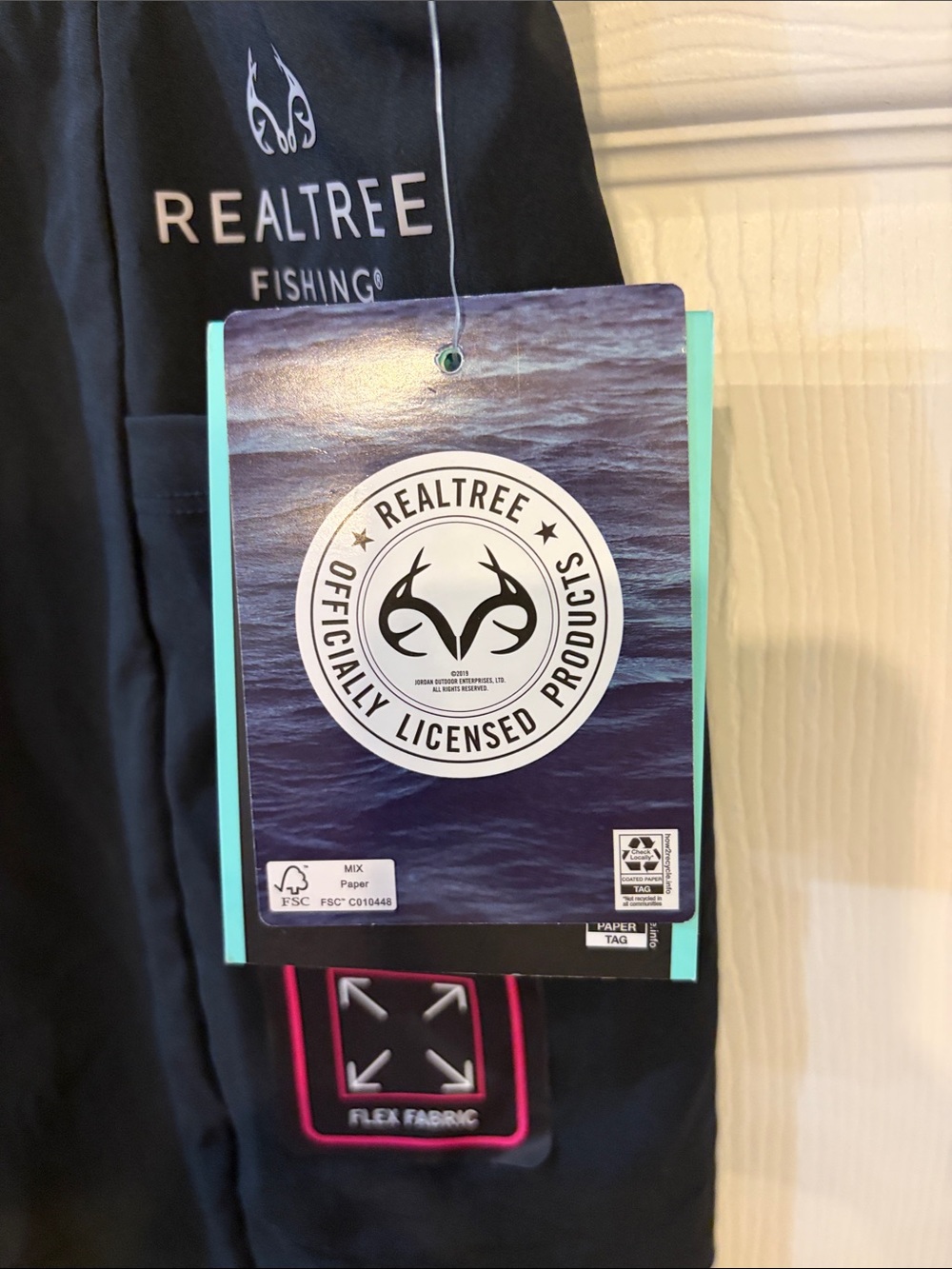 Realtree Fishing Ladies Black Sea Side Skort- New With Tags - Picture 4 of 10